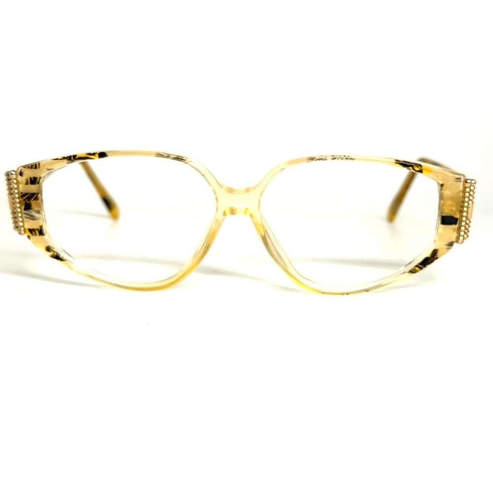 Paco Rabanne Paris PR-563 Eyeglasses Frames Tortoise Gold Tone 53-12-135 CA-966